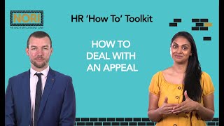 HR Support | HR How To Deal With An Appeal