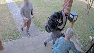 Newly obtained surveillance video shows fake Trump elector escorted operatives To Voting Breach