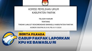 Calon Bupati Fakfak Laporkan KPUD Papua Barat \u0026 KPU RI Ke Bawaslu RI