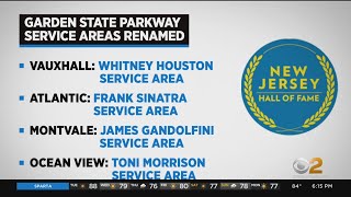 Garden State Parkway Service Areas To Be Renamed After New Jersey Hall Of Fame Members