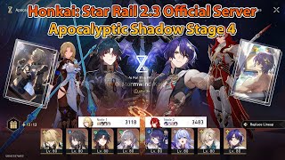 E0S0 Blade & E0S1 Dr. Ratio F2P - Apocalyptic Shadow 4 - Honkai: Star Rail 2.3 Official Server