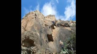 Escalada en Tenerife | El Rio | Mademoiselle Amsterdam (7b+)