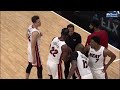 Jimmy Butler And Coach Spoelstra Get Heated During Timeout vs  Warriors