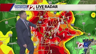 WPRI 12 Weather Forecast 5/23/24: Areas of Flooding This Afternoon; Improving Weather for Friday