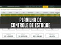 Planilha de Controle de Estoque no Excel (Download Gratuito)