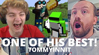 THIS IS EPIC! TommyInnit Dream & DanTDM are the funniest duo ever... (FIRST REACTION!)