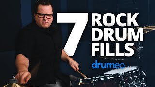 7 Rock Drum Fills for Beginners