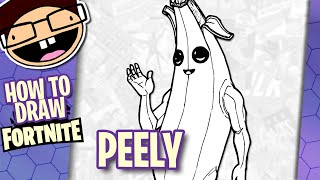 How to Draw PEELY (Fortnite: Battle Royale) | Narrated Step-by-Step Tutorial
