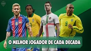 O MELHOR JOGADOR DE CADA DÉCADA (de 1920 até hoje) | Veja lances dessas lendas