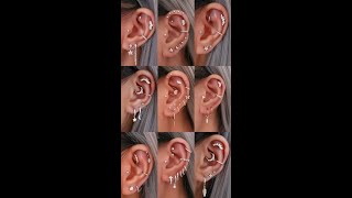 Top Ear Piercing ideas for Cartilage Helix Tragus Daith Rook