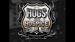 Hogs For Hospice 2017 Leamington, Ontario Canada