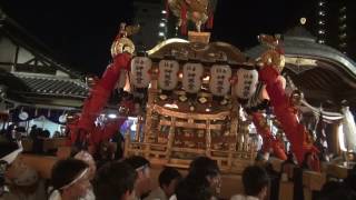 2017年　住吉祭・渡御③　神輿（宿院頓宮）