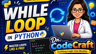 While Loop in Python#python #education #pythonforbeginners #pythontutorial #pythonwhileloop