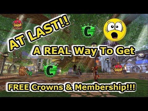 At LAST!! A REAL Way To Get Free Crowns and Membership on Wizard101 At LAST!! A REAL Way To Get Free Crowns and Membership on Wizard101