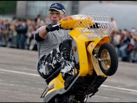 Scooter Wheelie Fail Youtube