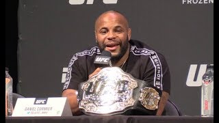 Daniel Cormier Says Jon Jones Fight Could Happen   (UFC Seasonal Press Conference)