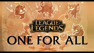 ONE FOR ALL LOL FUNNY MOMENTS & PENTAKILL MONTAGE | League of Legends