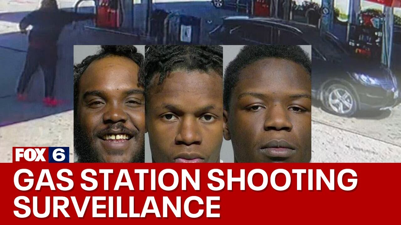 Milwaukee Gas Station Shooting Surveillance, 95th And Brown Deer | FOX6 ...