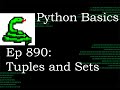 Python Basics Tutorial Data Structures Tuples and Sets