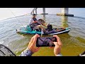 Fishing the Oregon Inlet Bridge (Kayak Fishing the Outer Banks of NC)