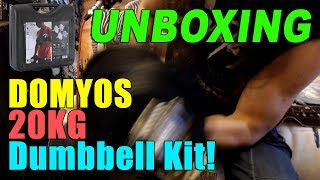 DOMYOS 20KG Dumbbell Kit UNBOXING & Working Out!