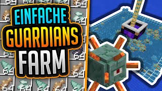 Einfache Guardians Farm (30.000/h) Tutorial ✨ Minecraft 1.20