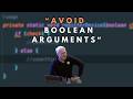 The problem with boolean functions - Robert C. Martin (Uncle Bob)