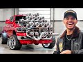 I Installed 17 Turbos on my Truck (38,000 horsepower)