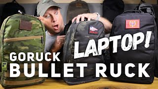 GORUCK 16L Bullet Ruck LAPTOP?? // PLUS a GREY MAN TACTICAL Bullet Hack!