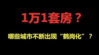 1万1套房？哪些城市不断出现“鹤岗化”？