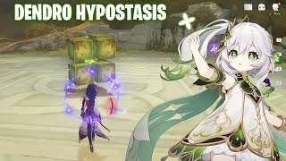 Cara Mudah Mengalahkan Dendro Hypostasis - Genshin Impact v3.2