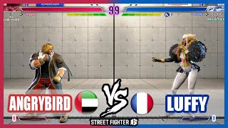 SF6 ➤ AngryBird (Ken) VS Luffy (Manon)【Street Fighter 6】