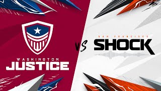 @WashingtonJustice vs @sanfranciscoshock  | Summer Showdown Qualifiers | Week 15 Day 2