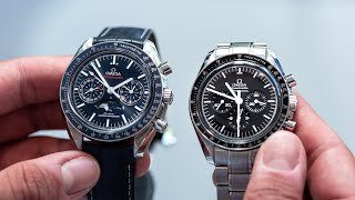 SPEEDY Review: Professional Moonwatch vs. Moonphase: Omega Hands-On with London Jewelers