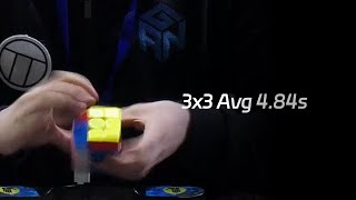 GANCUBE - Ruihang Xu 4.84s 3x3 Cube Average #WR 2