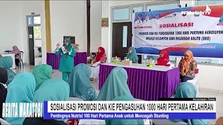 Sosialisasi Promosi dan KIE Pengasuhan 1000 Hari Pertama Kehidupan melalui Bina Keluarga Balita