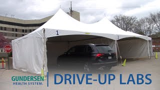 Gundersen offers drive-up lab services