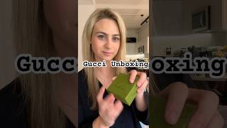 Gucci Unboxing IM IN LOVE 😍 #shorts #luxury