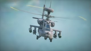 Apache AH64 Attack Helicopter, Rendered with Octane 3.0, 3DS Max