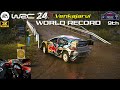 WORLD RECORD 9th - EA SPORTS WRC 24 | Venkajarvi - Finland Ford Puma 2024 | PXN V10 Gameplay