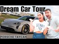 Detailed Review of Our Dream Car Porsche Taycan in Dubai | A Day in Our Life @Manpreetkaurdxb #vlog