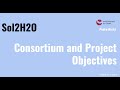 Consortium and Project Objectives - Sol2H2O FTS#1 - Pedro Horta