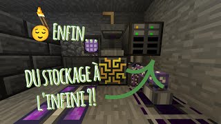 Du stockage illimité ? | Minecraft Moddé • Saison 1 Épisode 3