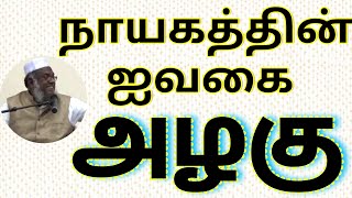 நாயகத்தின் ஐவகை அழகு