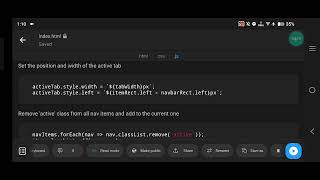 Curved Active Tab Navigation Menu using HTML, CSS, and JavaScript | Full Source Code