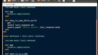 RubyCasts: Sinatra and rack-test
