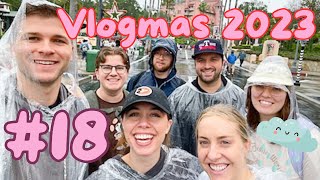 DAY 18 - A Rainy Day at Disney | Vlogmas 2023 | Knitty Natty