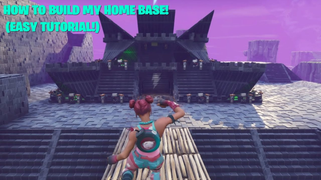 How To Build My STW Base (Easy Tutorial) | Fortnite Save The World ...