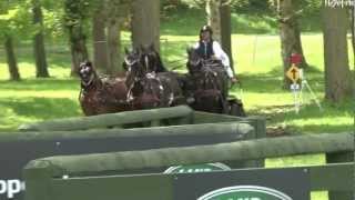 Boyd Exell Marathon 4 span paarden CAI-A Windsor 2012