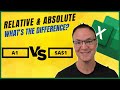 Relative vs Absolute Cell Reference in Microsoft Excel - What's the difference?